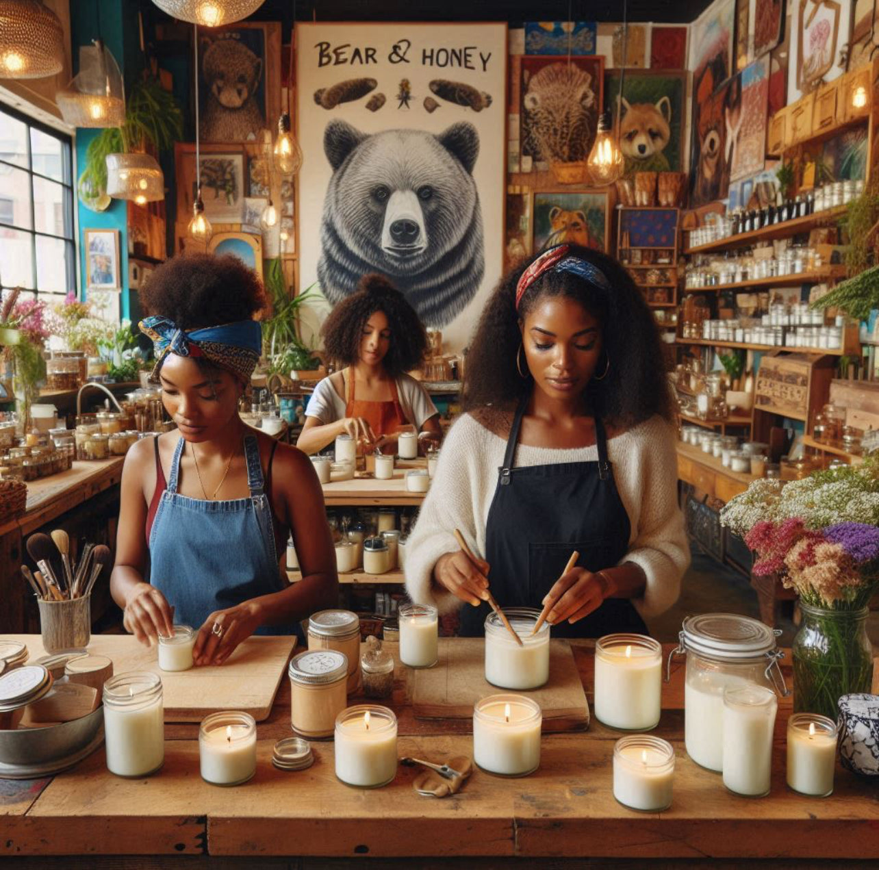 Wax And Relax: A Mother's Day Candle Experience