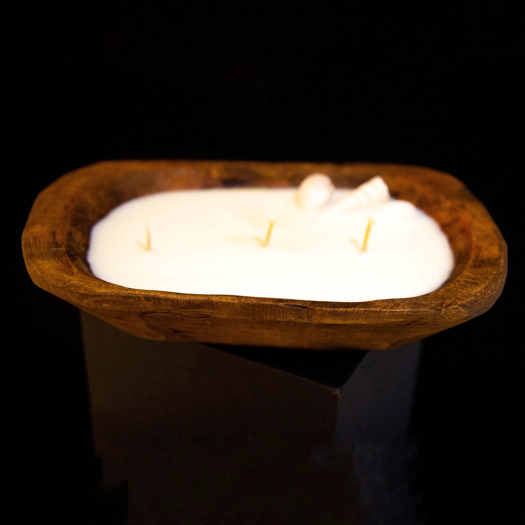 3 Wick Dough Bowl Candle